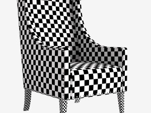 armchair pushe liol 3D 모델