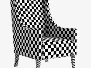 armchair pushe liol 3D Model