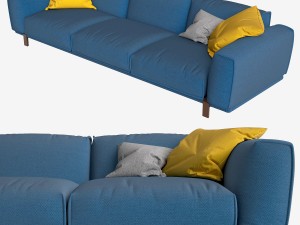 moroso bold sofa 300x107x70 3D Модель