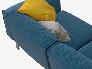 moroso bold sofa 300x107x70 3D Модель