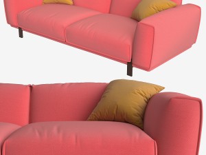moroso bold sofa 245x107x70 3D 모델