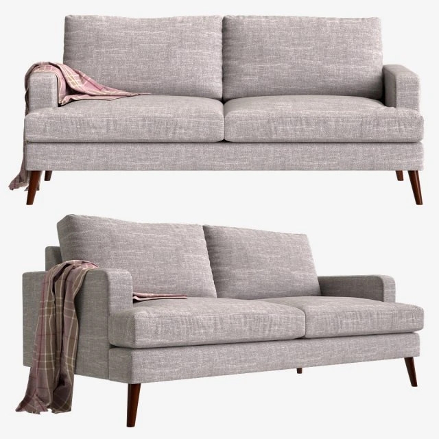 sofa made hewitt 3D Model .c4d .max .obj .3ds .fbx .stl .blend 
