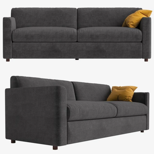 sofa made baen 3D Model .c4d .max .obj .3ds .fbx .stl .blend