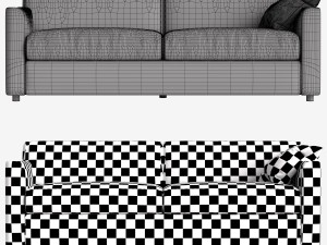 sofa made baen 3Dモデル