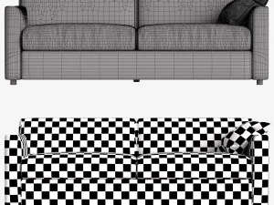 sofa made baen 3D Model