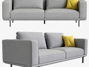 ノーセル製ソファ 3Dモデル