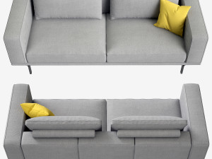 sofa made nocelle 3D 모델