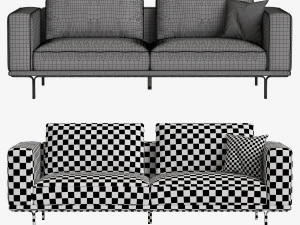 sofa made nocelle 3D Model