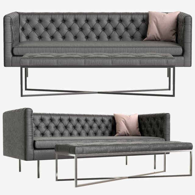 sofa made julianne 3D Модель .c4d .max .obj .3ds .fbx .stl .blend 