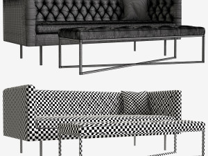 sofa made julianne 3D Модель