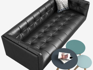 sofa made connor table orio 3D Model