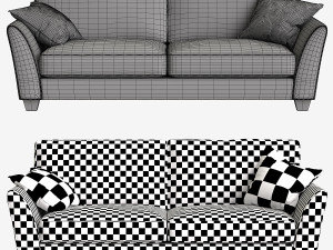 sofa furny holen 3D मॉडल