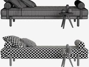 daybed made assim 3Dモデル