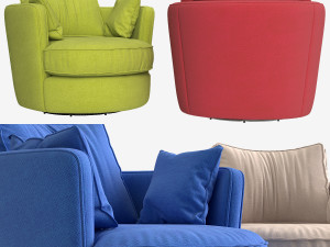 armchair made leon 3D 모델