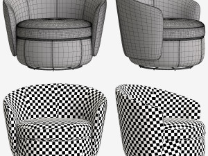 armchair made delores Modelo 3D