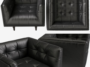 armchair made connor 3D मॉडल