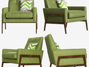 armchair made cecil 3D Model