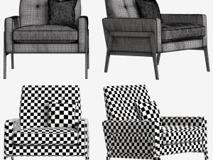 armchair made cecil 3D Модель