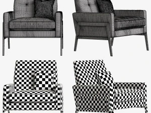 armchair made cecil 3D Model