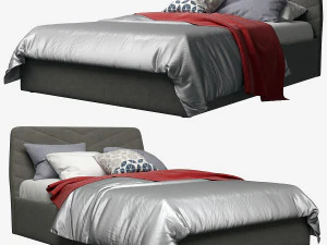 bed made lex kingsize 3D Model