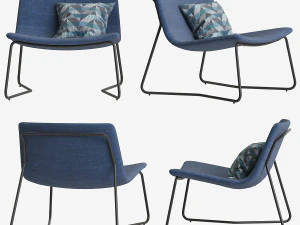 armchair made lucierne 3D Model