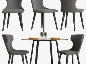sandalye yapımı bjorg masa haku 3D Model