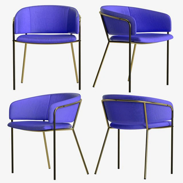 chair runnie la forma julia grup 3D Model .c4d .max .obj .3ds .fbx .stl .blend 