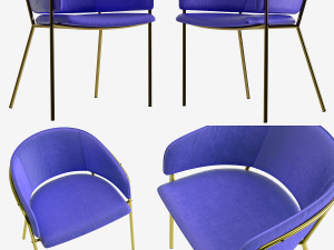 chair runnie la forma julia grup Modello 3D