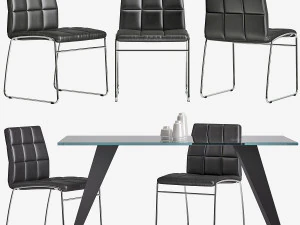 krzesło explorer stół nack la forma julia grup Model 3D