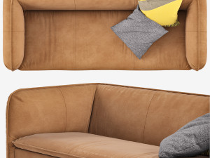 sofa made berko w222 d92 h75 3D-Modell