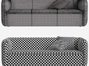 sofa made berko w222 d92 h75 3D-Modell