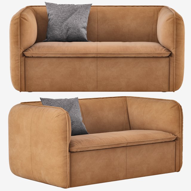 sofa made berko w162 d92 h75 3D Модель .c4d .max .obj .3ds .fbx .stl .blend 