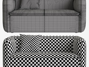 sofa made berko w162 d92 h75 3D Модель