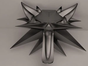 巫师3狂猎吊坠 3D 模型