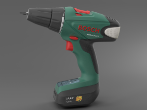 cordless drill screwdriver bosch psr 144 li-2 Model 3D