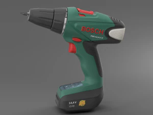 cordless drill screwdriver bosch psr 144 li-2 3D Model