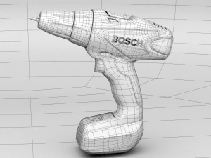 cordless drill screwdriver bosch psr 144 li-2 3D Model