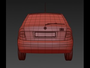 skoda fabia 1999 exterior model 3D Model