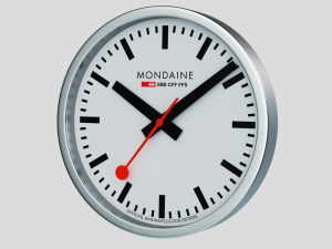 mondaine stop2go swiss wallclock 40cm 3D Model