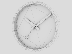 mondaine stop2go swiss wallclock 40cm Modelo 3D