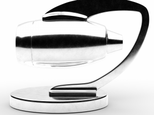 jet engine statue metal decoration Modelo 3D
