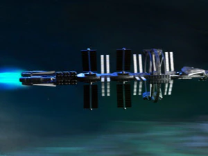 spacecraft 3D Model