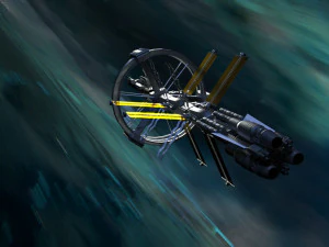 spacecraft 3D Model