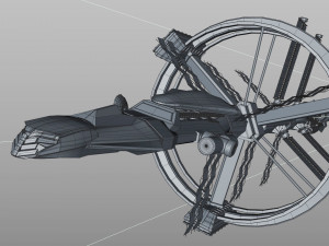 spacecraft Model 3D