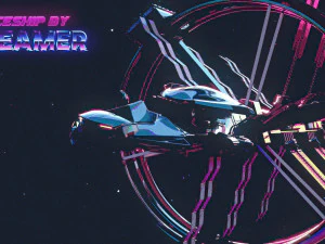 spacecraft 3D Model