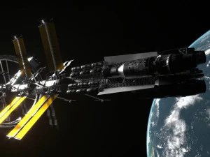 космический корабль 3D Модель