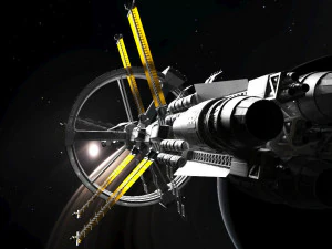 spacecraft 3D Model