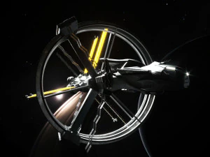 spacecraft 3D Model