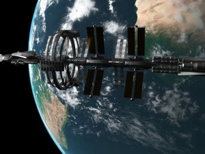 spacecraft 3D Model
