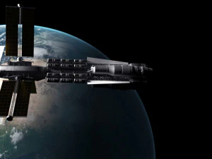 spacecraft 3D Model